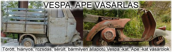 Vespa, Ape vásárlás